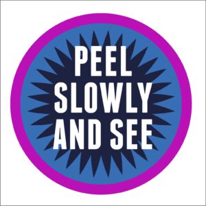 Peel Slowly and See logo 2022