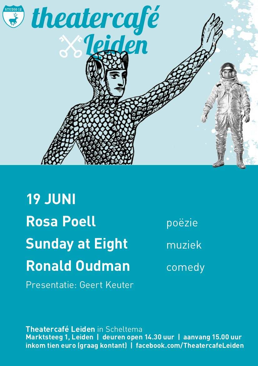 TheaterCafe zondag 19 juni 2022 in Scheltema Leiden