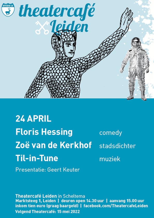 TheaterCafe zondag 24 april 2022 in Scheltema Leiden