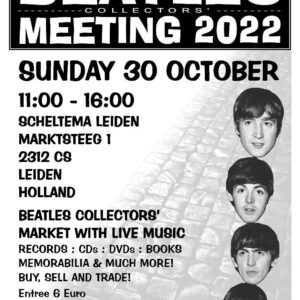 BEAT MEET 2022 (Beatles Beurs) op 30-10-2022 in Scheltema Leiden