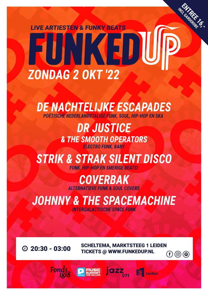 Funked Up 3 oktober 2022 in Scheltema Leiden