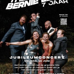 The Bernie Lean Jubileumconcert op 07-06-2023 in Scheltema Leiden
