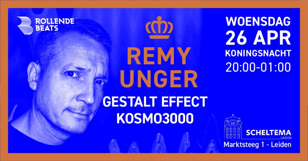 Rollende Beats met DJ Remy op woensdag 26 april 2023 in Scheltema Leiden