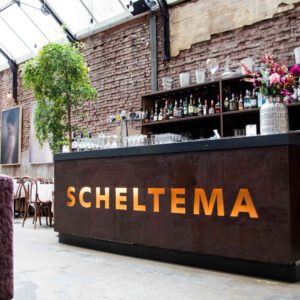 Scheltema Bar in het Ketelhuis van Scheltema Leiden