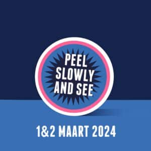 Peel Slowly and See 2024 op vrijdag 1 en zaterdag 2 maart 2024 in de Leidse Marktsteeg